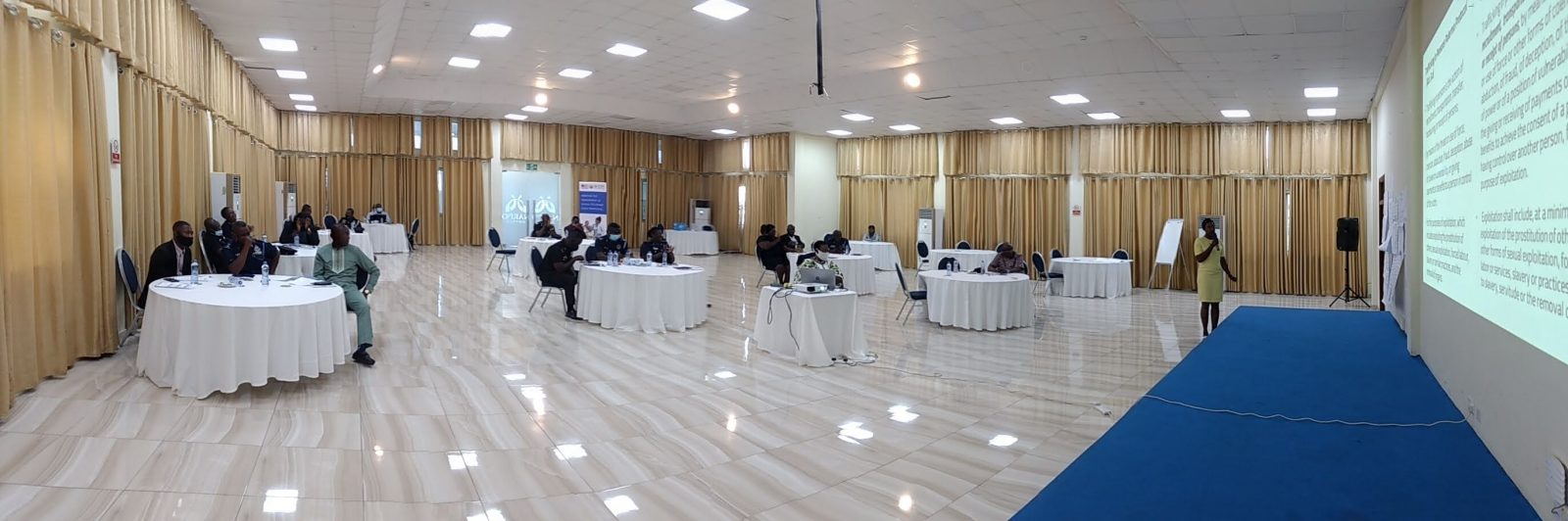 SOP - Training the Trainer. Sponsored by the IOM and the US Embassy.